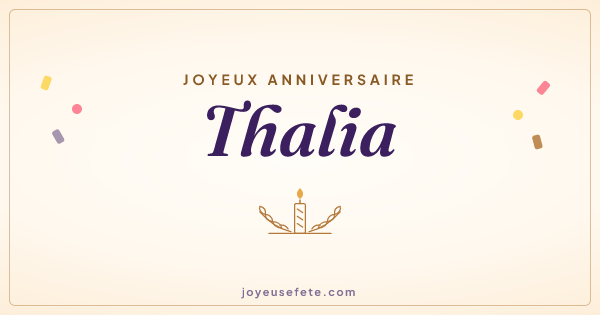 Image « Joyeux anniversaire Thalia » au format large