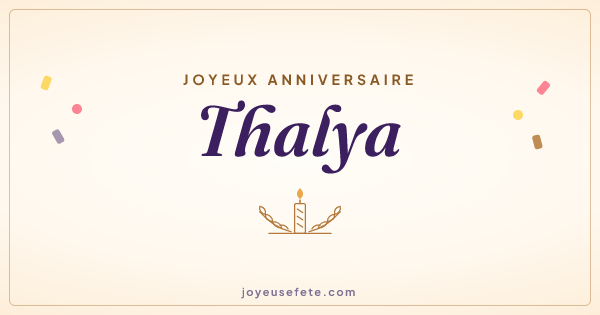 Image « Joyeux anniversaire Thalya » au format large