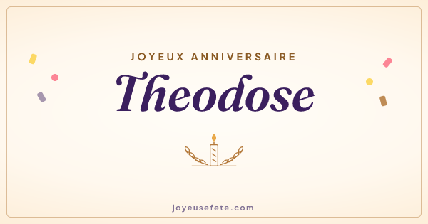 Image « Joyeux anniversaire Theodose » au format large