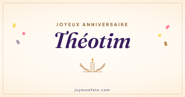 Image « Joyeux anniversaire Théotim » au format large