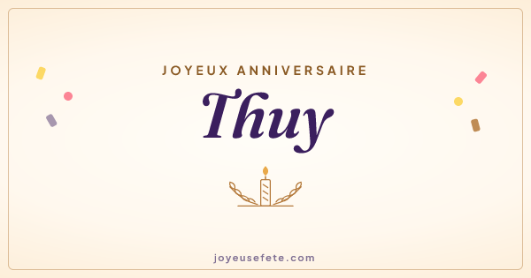 Image « Joyeux anniversaire Thuy » au format large