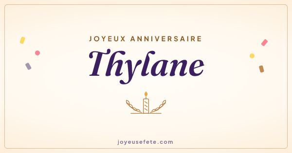 Image « Joyeux anniversaire Thylane » au format large