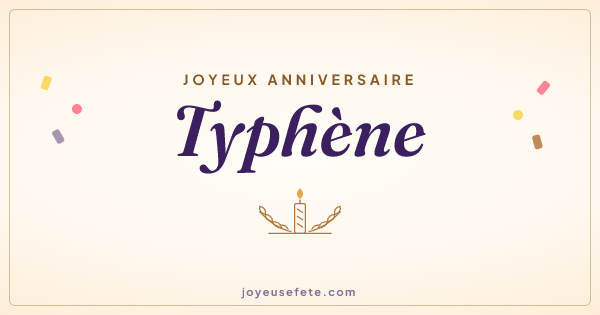 Image « Joyeux anniversaire Typhène » au format large