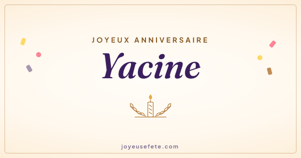 Image « Joyeux anniversaire Yacine » au format large