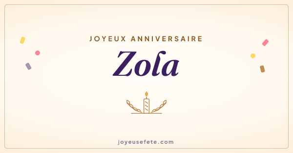 Image « Joyeux anniversaire Zola » au format large