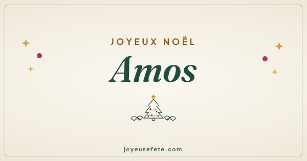 Image « Joyeux Noël Amos » au format large