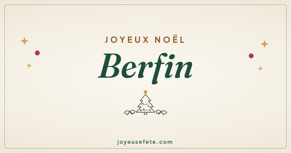 Image « Joyeux Noël Berfin » au format large