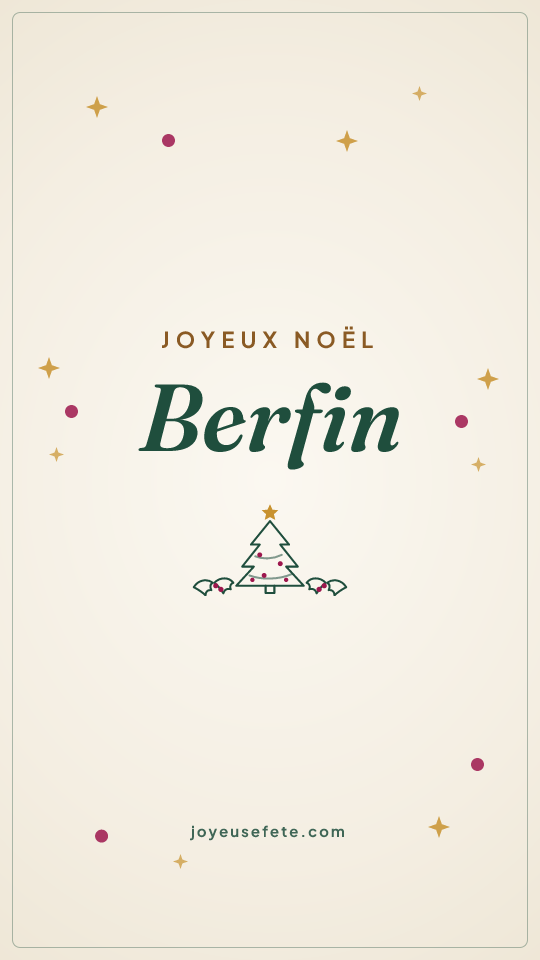 Image « Joyeux Noël Berfin » au format story