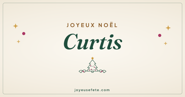 Image « Joyeux Noël Curtis » au format large