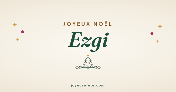 Image « Joyeux Noël Ezgi » au format large