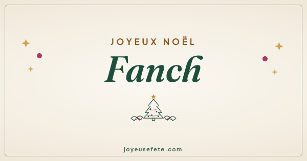 Image « Joyeux Noël Fanch » au format large