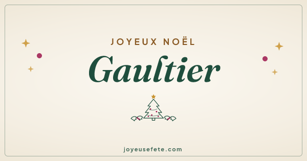 Image « Joyeux Noël Gaultier » au format large