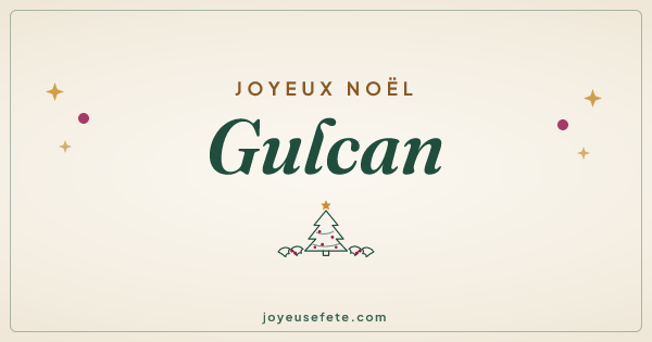 Image « Joyeux Noël Gulcan » au format large