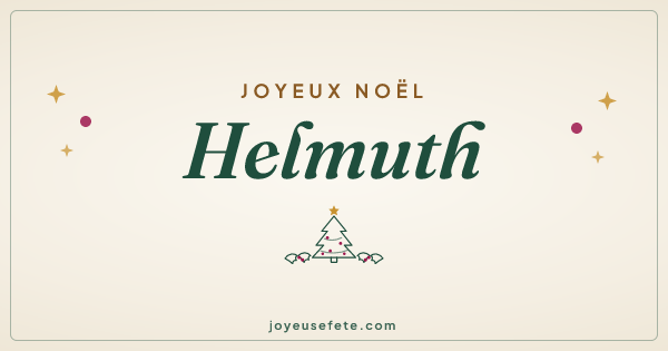 Image « Joyeux Noël Helmuth » au format large