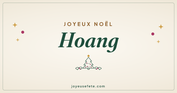 Image « Joyeux Noël Hoang » au format large