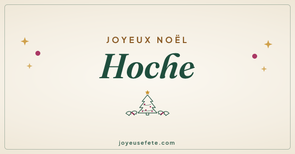 Image « Joyeux Noël Hoche » au format large