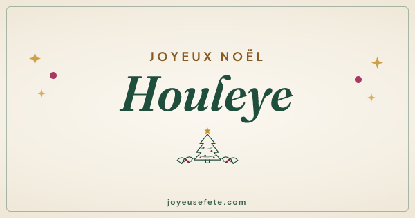 Image « Joyeux Noël Houleye » au format large