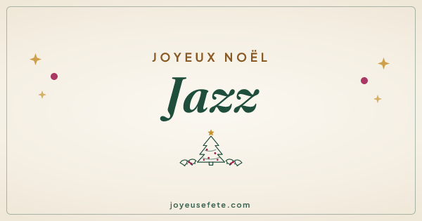 Image « Joyeux Noël Jazz » au format large