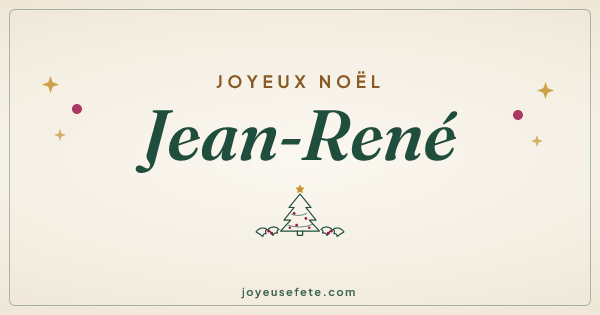 Image « Joyeux Noël Jean-René » au format large