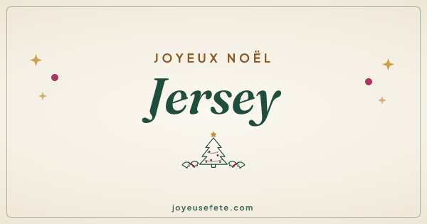 Image « Joyeux Noël Jersey » au format large