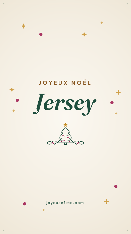 Image « Joyeux Noël Jersey » au format story