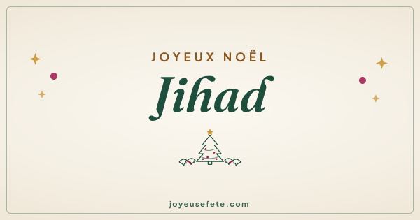 Image « Joyeux Noël Jihad » au format large