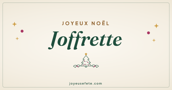 Image « Joyeux Noël Joffrette » au format large