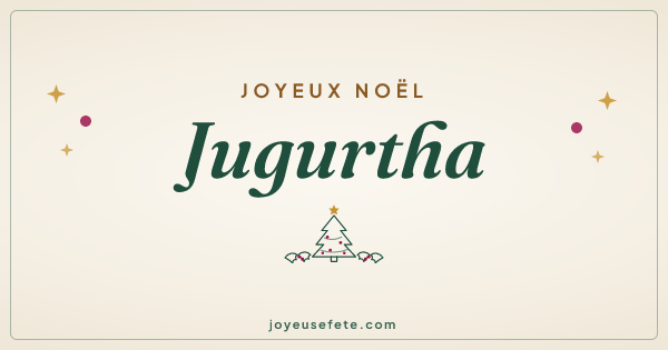 Image « Joyeux Noël Jugurtha » au format large
