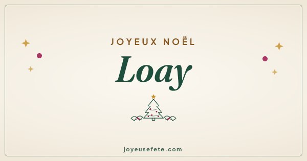 Image « Joyeux Noël Loay » au format large