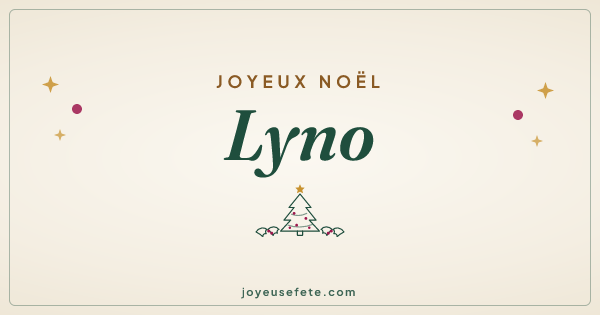 Image « Joyeux Noël Lyno » au format large