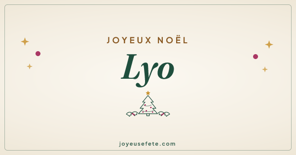 Image « Joyeux Noël Lyo » au format large