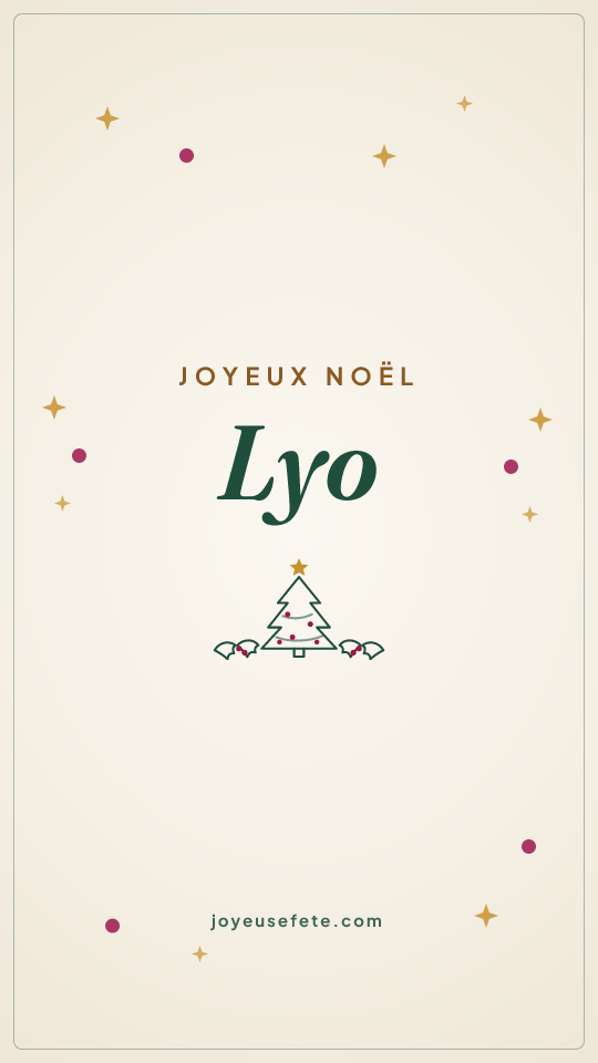 Image « Joyeux Noël Lyo » au format story