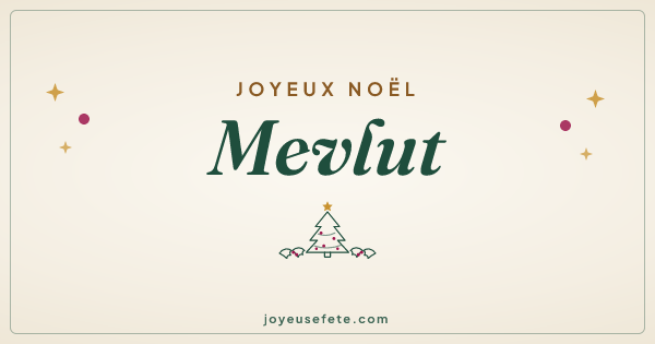 Image « Joyeux Noël Mevlut » au format large