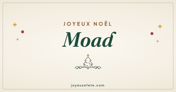 Image « Joyeux Noël Moad » au format large