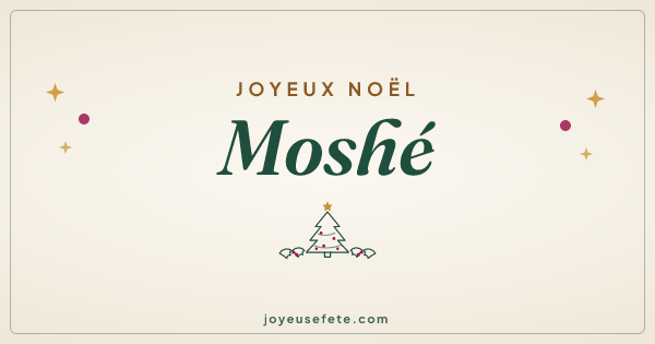 Image « Joyeux Noël Moshé » au format large