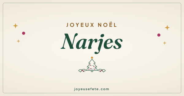 Image « Joyeux Noël Narjes » au format large