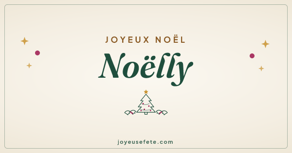 Image « Joyeux Noël Noëlly » au format large