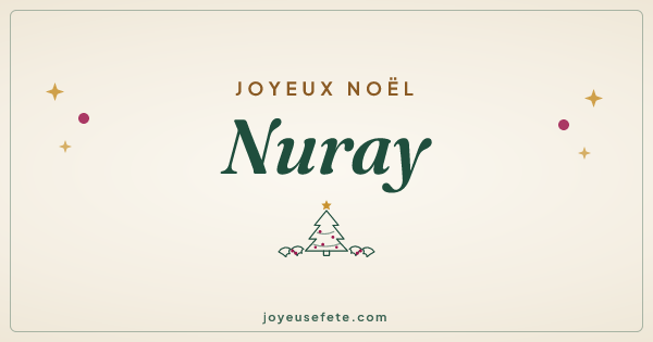 Image « Joyeux Noël Nuray » au format large