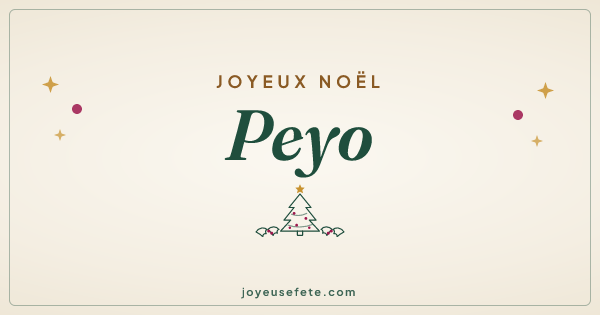 Image « Joyeux Noël Peyo » au format large