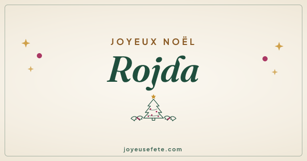 Image « Joyeux Noël Rojda » au format large