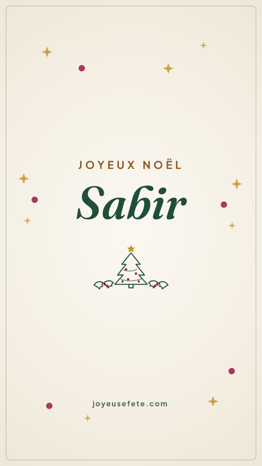 Image « Joyeux Noël Sabir » au format story