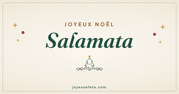 Image « Joyeux Noël Salamata » au format large