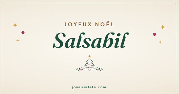Image « Joyeux Noël Salsabil » au format large
