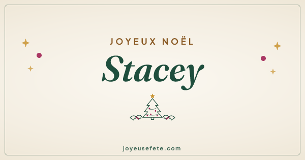 Image « Joyeux Noël Stacey » au format large