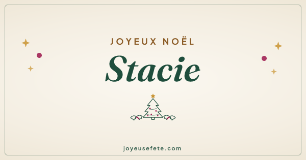 Image « Joyeux Noël Stacie » au format large
