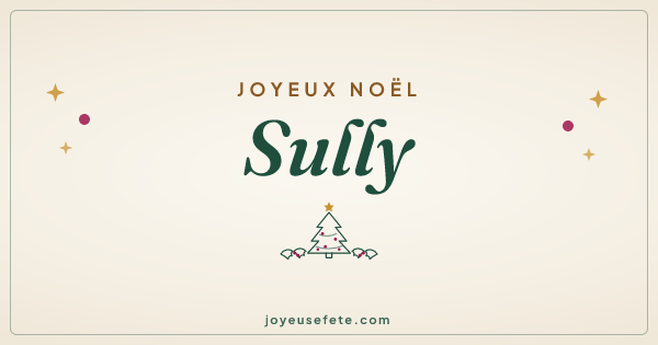 Image « Joyeux Noël Sully » au format large