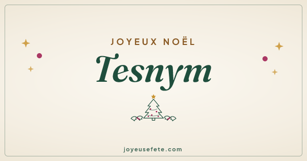 Image « Joyeux Noël Tesnym » au format large