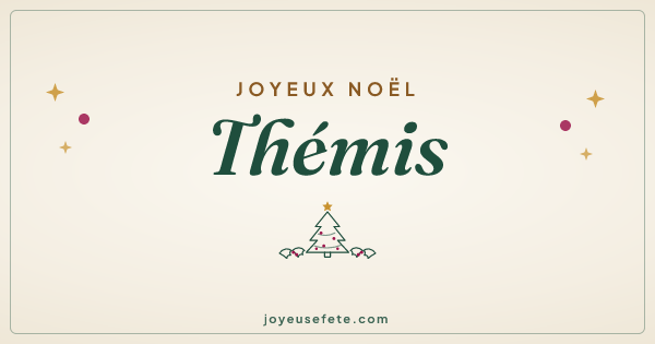 Image « Joyeux Noël Thémis » au format large