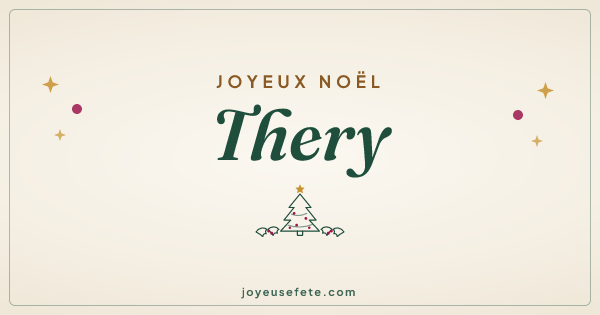 Image « Joyeux Noël Thery » au format large