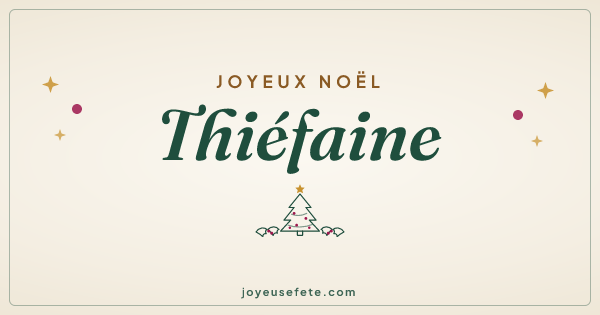 Image « Joyeux Noël Thiéfaine » au format large